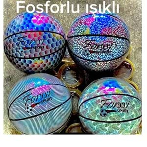 FORSSİ IŞIKLI FOSFORLU KALİTELİ BASKET TOPU FS-006 *24