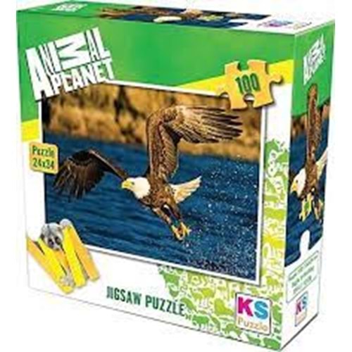 EAGLE AT HUNTİNG PUZZLE 100 PRÇ 10106 *12